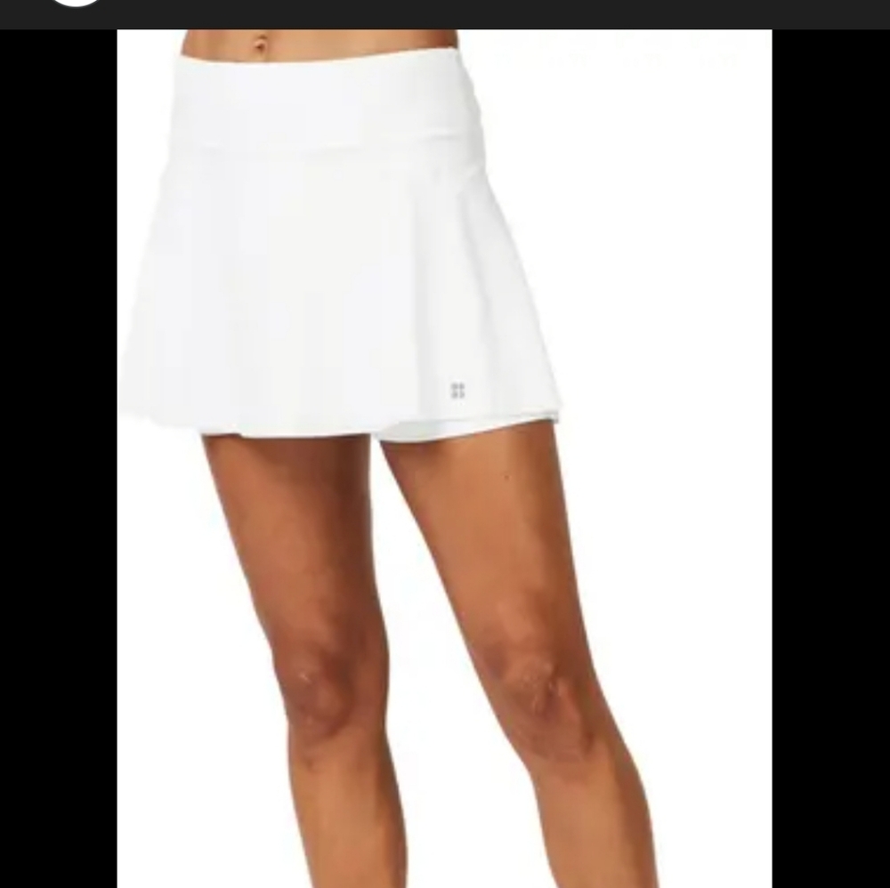 Sweaty Betty White Flared Athletic Skort